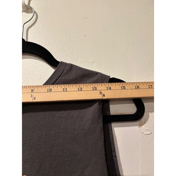 Sea Shepherd Save The Oceans Graphic Sleeveless Tank Top L Gray Organic Cotton - Picture 4 of 8